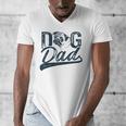 Pug Dog Dad Men Men's V-Neck T-Shirt