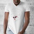 Queen PhD Doctorate Degree Graduation EdD PsyD Premium Tri-Blend Men's V-Neck T-Shirt