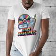 Rare Aesthetic Retro Nostalgia Y2K Vibes Men's V-Neck T-Shirt