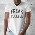Retro Anti Social FREAK COLLEGE Introvert Stay Away From Me Men's V-Neck T-Shirt Retro Anti Social FREAK COLLEGE Introvert Stay Away From Me Men's V-Neck T-Shirt