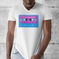 Retro Cassette Tape Tee 90s Nostalgia Aesthetic Men's V-Neck T-Shirt Retro Cassette Tape Tee 90s Nostalgia Aesthetic Men's V-Neck T-Shirt
