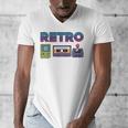 Retro Gaming Nostalgia Tee Perfect For Vintage Lovers Men's V-Neck T-Shirt