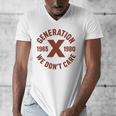 Retro Gen X 1965-1980 Sarcastic Nostalgia Graphic Premium Tri-Blend Men's V-Neck T-Shirt Retro Gen X 1965-1980 Sarcastic Nostalgia Graphic Premium Tri-Blend Men's V-Neck T-Shirt