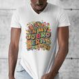 Retro Nostalgia Era Disco Groovy 80s 90s Vintage Aesthetic Premium Tri-Blend Men's V-Neck T-Shirt Retro Nostalgia Era Disco Groovy 80s 90s Vintage Aesthetic Premium Tri-Blend Men's V-Neck T-Shirt
