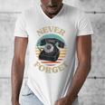 Retro Phone Never Forget Nostalgia Vintage Raglan Baseball Tee Men's V-Neck T-Shirt Retro Phone Never Forget Nostalgia Vintage Raglan Baseball Tee Men's V-Neck T-Shirt