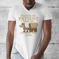 Retro Please Be Patient With Me I'm From The 1900s Vintage Premium Men's V-Neck T-Shirt