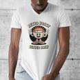 Retro Roast Coffee Retro Cartoon Vintage Nostalgia Fun Men's V-Neck T-Shirt