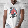 Retro Toon Introvert Sarcasm Anti-Social Nihilism Men's V-Neck T-Shirt