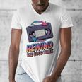 Rewind Good Times Retro VHS Tape Nostalgia 80s 90s Premium Tri-Blend Men's V-Neck T-Shirt Rewind Good Times Retro VHS Tape Nostalgia 80s 90s Premium Tri-Blend Men's V-Neck T-Shirt