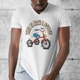 This How I Rolled Retro Tricycle 80s 90s Kid Nostalgia Men's V-Neck T-Shirt This How I Rolled Retro Tricycle 80s 90s Kid Nostalgia Men's V-Neck T-Shirt