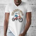 This How I Rolled Retro Tricycle 80s 90s Kid Nostalgia Premium Tri-Blend Men's V-Neck T-Shirt This How I Rolled Retro Tricycle 80s 90s Kid Nostalgia Premium Tri-Blend Men's V-Neck T-Shirt