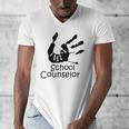 School Counselor t Shirt School Teacher Graduation Idea Men's V-Neck T-Shirt