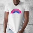 Secretly Bisexual Bi Introvert Bi Pride Antisocial LGBTQ Raglan Baseball Tee Men's V-Neck T-Shirt Secretly Bisexual Bi Introvert Bi Pride Antisocial LGBTQ Raglan Baseball Tee Men's V-Neck T-Shirt