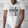 Senior 2024 Class Of 2024 Graduation 2024 Women Boy Girl Men's V-Neck T-Shirt