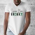 Senior 2027 Soccer Mom Final Season Class Of 2027 Graduation Men's V-Neck T-Shirt