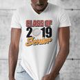 Senior Class Of 2019 Tshirt Graduation School Baseball Men's V-Neck T-Shirt