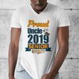 Senior Class Of 2019 Tshirt Graduation School Students Uncle Men's V-Neck T-Shirt