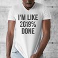 Senior Class 2019 Shirt High School College Graduation Men's V-Neck T-Shirt
