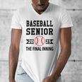 Senior Class Of 2025 Baseball Senior Night Graduation Party Men's V-Neck T-Shirt