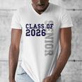 Senior Class Of 2026 Graduation Year High School & College Men's V-Neck T-Shirt