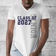 Senior Class Of 2027 Graduation Year High School & College Men's V-Neck T-Shirt