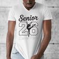 Senior Dance Mom Class Of 2026 Dancer Daughter Graduation Men's V-Neck T-Shirt