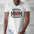 Senior Mom 2025 Cheer Mama Class Of 2025 Graduation Men's V-Neck T-Shirt