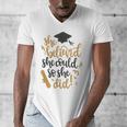 She Believed She Could So She Did Graduation Shirt Men's V-Neck T-Shirt