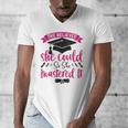 She Believed She Could So She Mastered It Graduation Men's V-Neck T-Shirt
