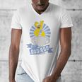 The Simpsons Father's Day Homer Best Dad BOD Men's V-Neck T-Shirt