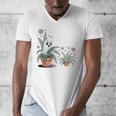 Social Anxiety Introvert Nervous Awkward Socially Men's V-Neck T-Shirt