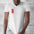 Social Battery Low Introvert Premium Men's V-Neck T-Shirt