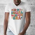 In My Social Worker Era Cute Social Worker Graduation MSW Men's V-Neck T-Shirt