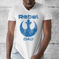 Star Wars Rebel Alliance Matching Family DAD T-Shirt Men's V-Neck T-Shirt
