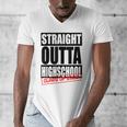 Straight Outta High School Class Of 2023 Graduation Men's V-Neck T-Shirt