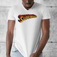 Super Dad Superdad Superhero Dad Men's V-Neck T-Shirt Super Dad Superdad Superhero Dad Men's V-Neck T-Shirt