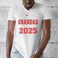 Super Proud Grandad Of 2025 Graduate Graduation Family Premium Men's V-Neck T-Shirt
