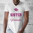 Super Proud Sister Of 2025 Graduate Senior Graduation Family Premium Tri-Blend Men's V-Neck T-Shirt