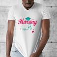 I Survived Nursing School Class Of 2026 Nurse Graduation Men's V-Neck T-Shirt