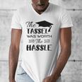 The Tassel Was Worth The Hassle Shirt Graduation TShirt Men's V-Neck T-Shirt