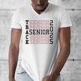 Track Senior Night Track Senior 2025 Graduation 60 Men's V-Neck T-Shirt