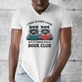 I Tried To Form Gang But It Turned Into A Book Club Reading Men's V-Neck T-Shirt