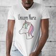 Unicorn RN GraduationShirt Nurse Shirts Men's V-Neck T-Shirt