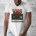 VHS Tape Nostalgia Old School Technology Humor Premium Men's V-Neck T-Shirt