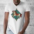 Vintage Carousel Horse Merry Go Round Nostalgia Art Premium Men's V-Neck T-Shirt Vintage Carousel Horse Merry Go Round Nostalgia Art Premium Men's V-Neck T-Shirt