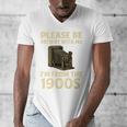 Vintage Please Be Patient With Me I'm From The 1900s Camera Premium Men's V-Neck T-Shirt