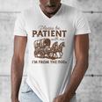 Vintage Please Be Patient With Me I'm From The 1900s Western Men's V-Neck T-Shirt