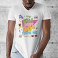 Vintage Retro 80's Baby 90's Made Me 1980s 1990s Nostalgia Premium Tri-Blend Men's V-Neck T-Shirt