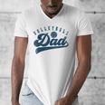 Volleyball Dad Daddy Father's Day Men's V-Neck T-Shirt