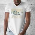 I Wanna Be Where The People Arent Hiking Camping Introvert Men's V-Neck T-Shirt
